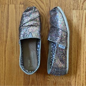Toms Glitter Slip-Ons